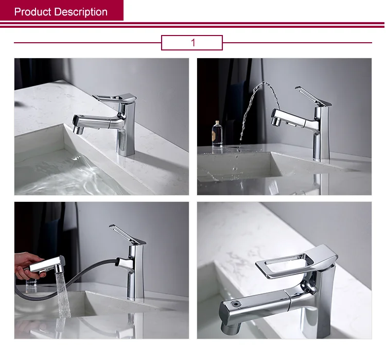 YEKALON FT-0031 Bathroom Wash Basin Taps Mixer Sanitary Ware Faucets Waterfall Basin Faucet