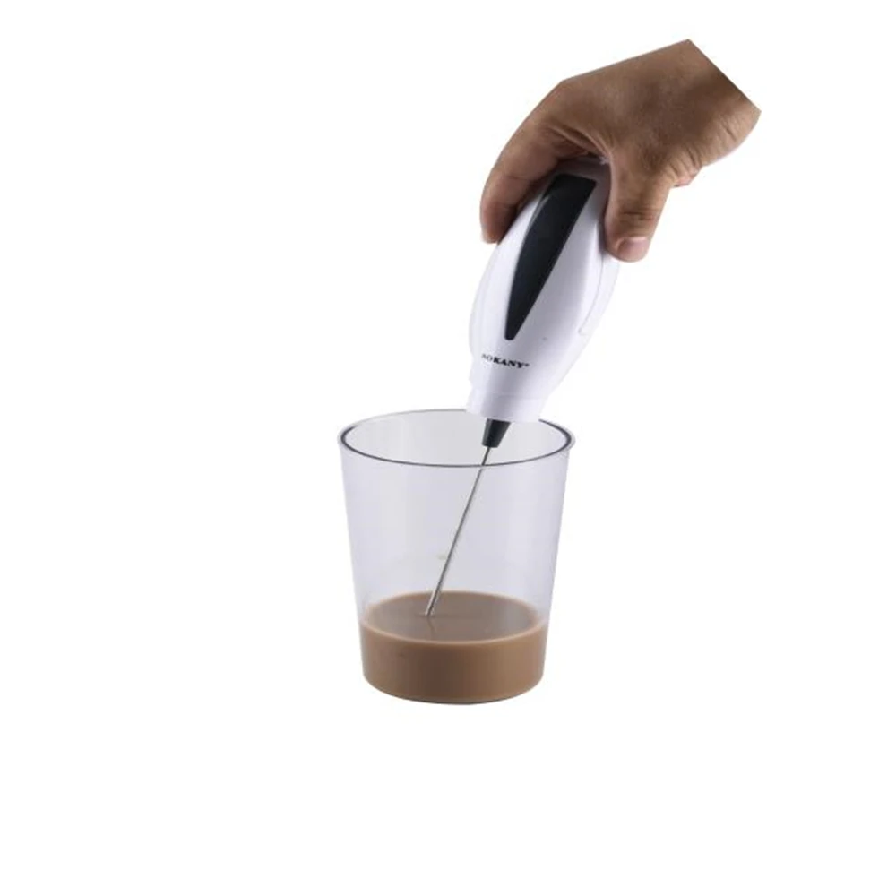 Sokany 101 Электрический миксер для молока ручной миксер для кофе мини взбиватель на батарейках