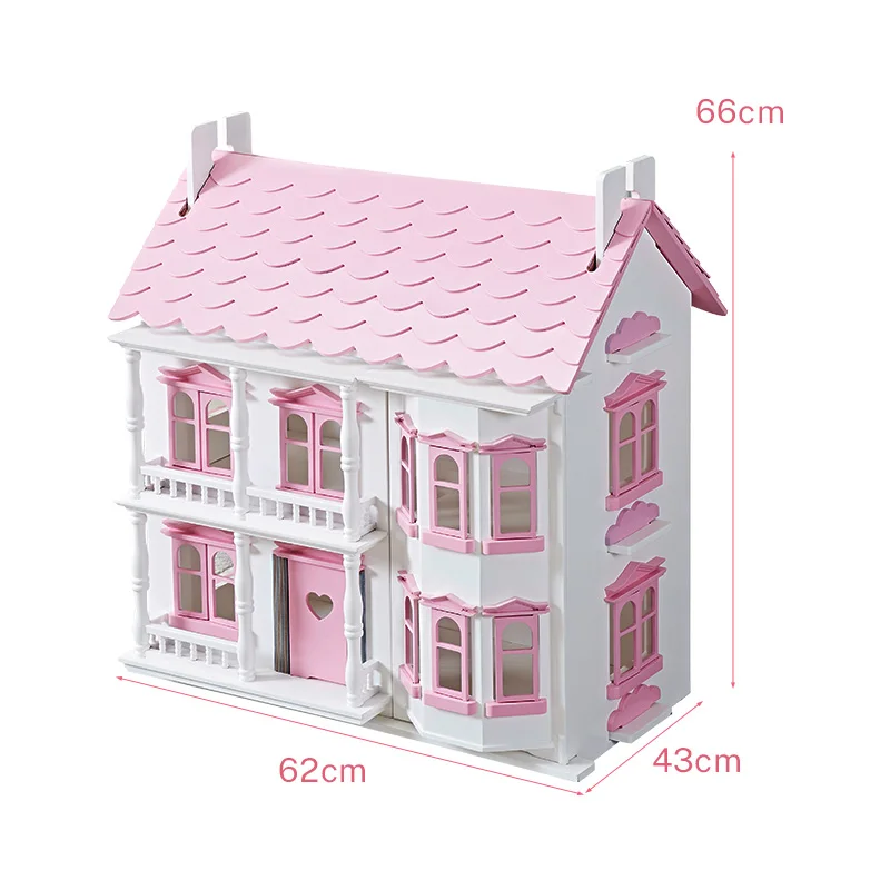 Kit Maison De Poupée Miniature DIY CUTEROOM - Maison Neil Avec Meubles Et Lumières LED, En Bois, à Monter Soi-même, Cadeau Créatif
