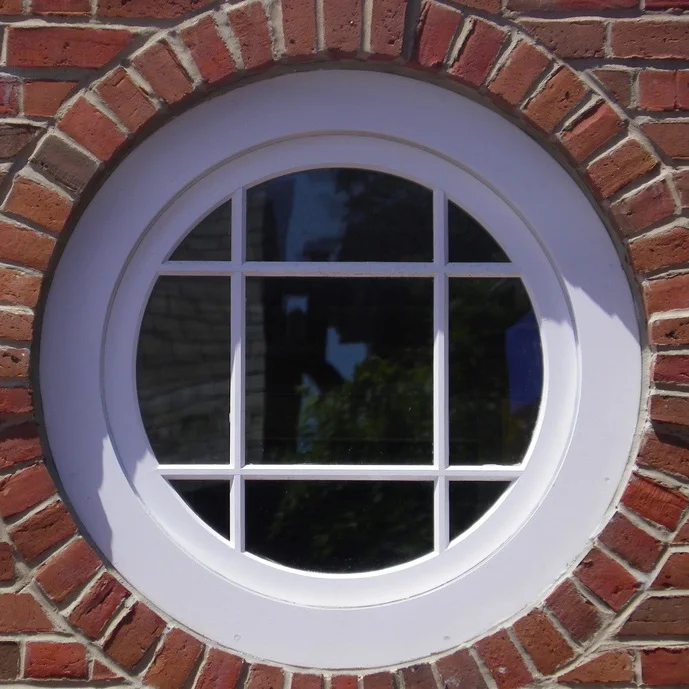 NUOXIN Round windows That Open Impact Resistance Hurricane Proof Arch Fixed Round Window