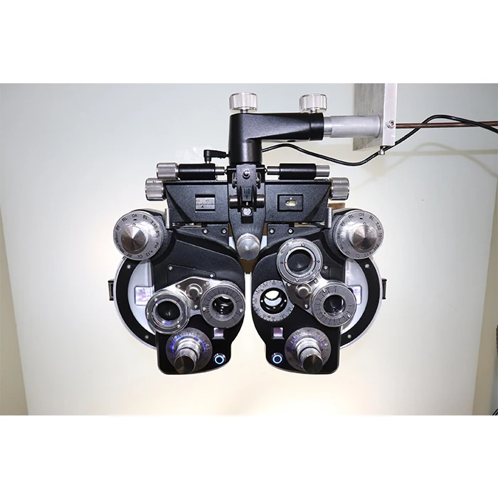 ML-600 China ophthalmic optometry  manual refractor vision tester phoropter with led light