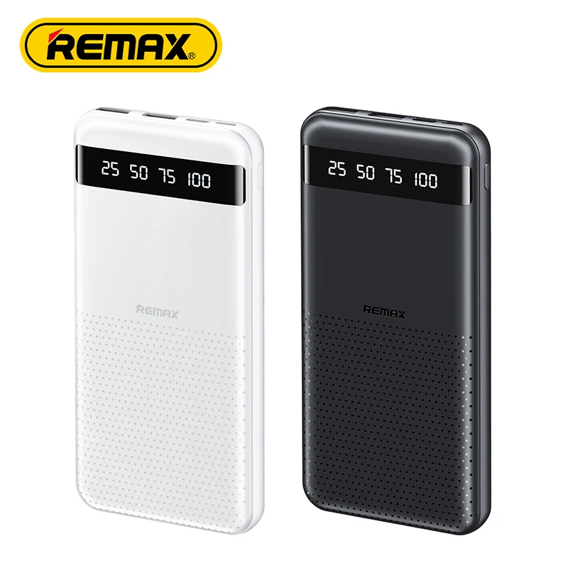 Remax Rpp-10 Fast Charging Power Bank 10000Mah Mobile Phone Portable  Powerbank 10000 Mah Charger Power Bank