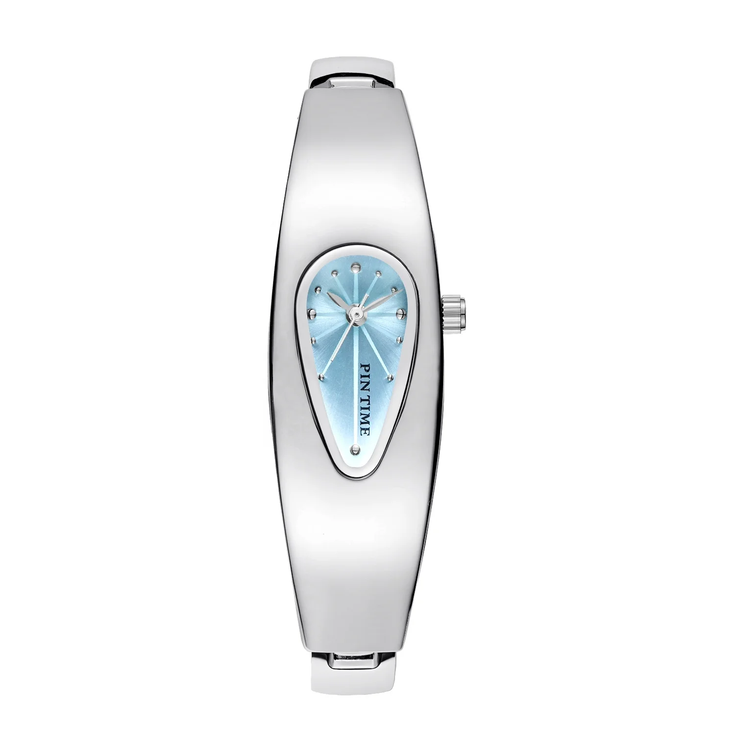 Pintime Stylish Minimal Vintage Quartz Watch for Women - Elegant 