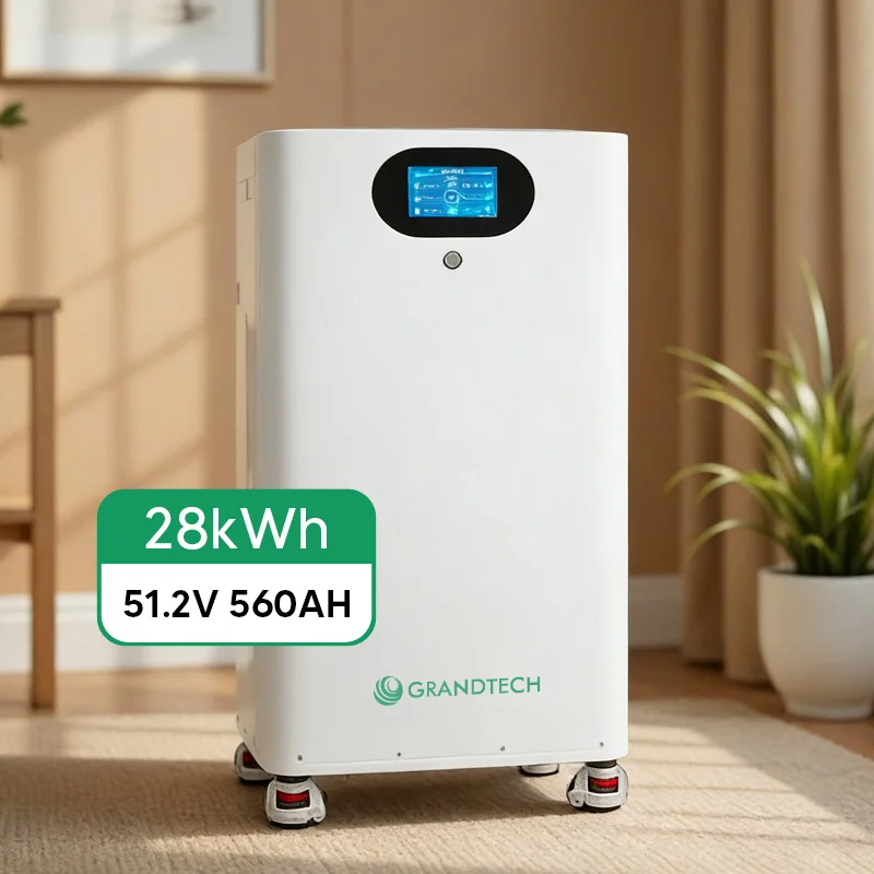 Grandtech Energy Fast Shipping 30KWh 51.2V LiFePO4 Lithium Ion Battery 30kW 560ah 300Ah Solar Storage System Split Wall-Mounted
