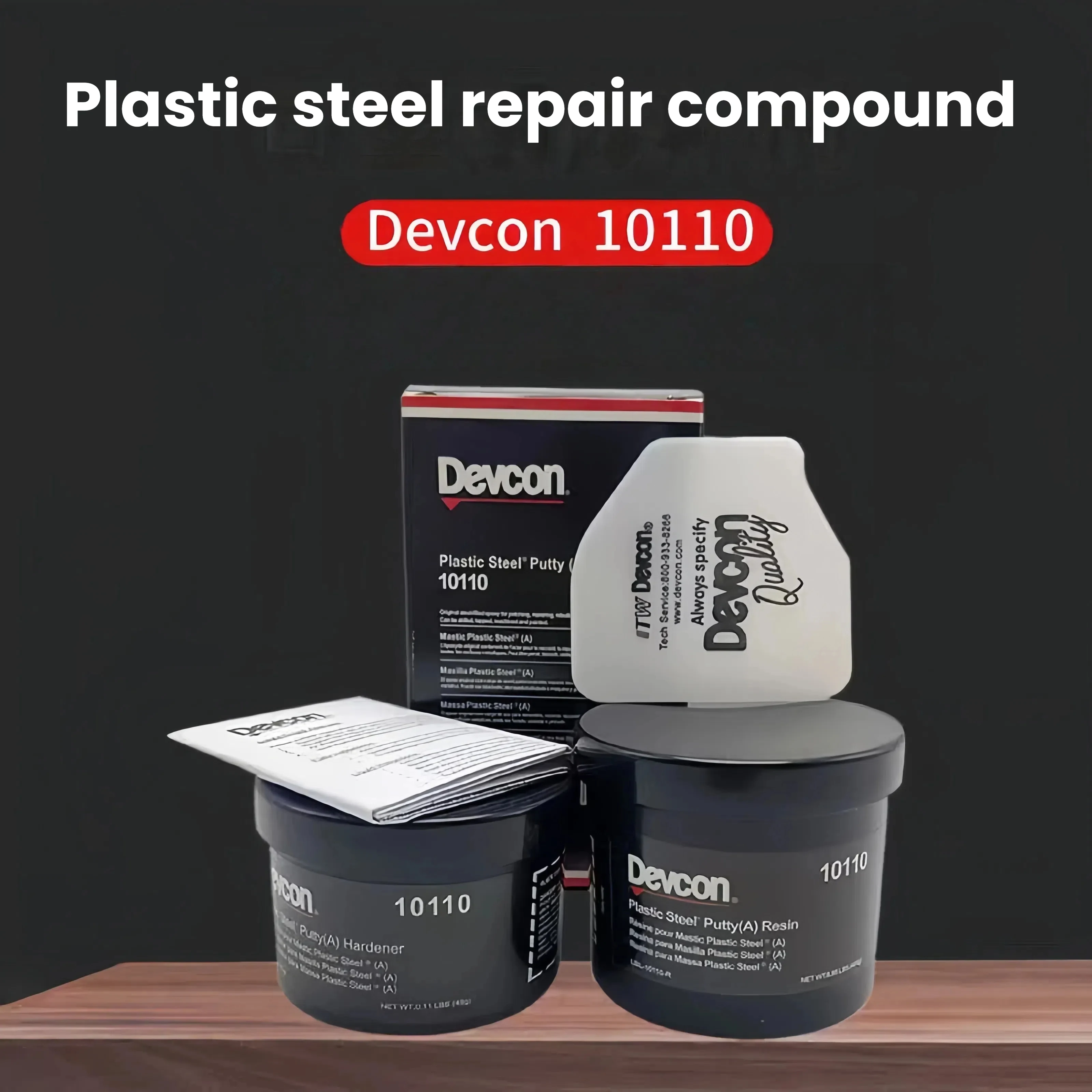 Plastic Steel Liquid (A ) 10110 - Devcon Marine Repair Epoxies