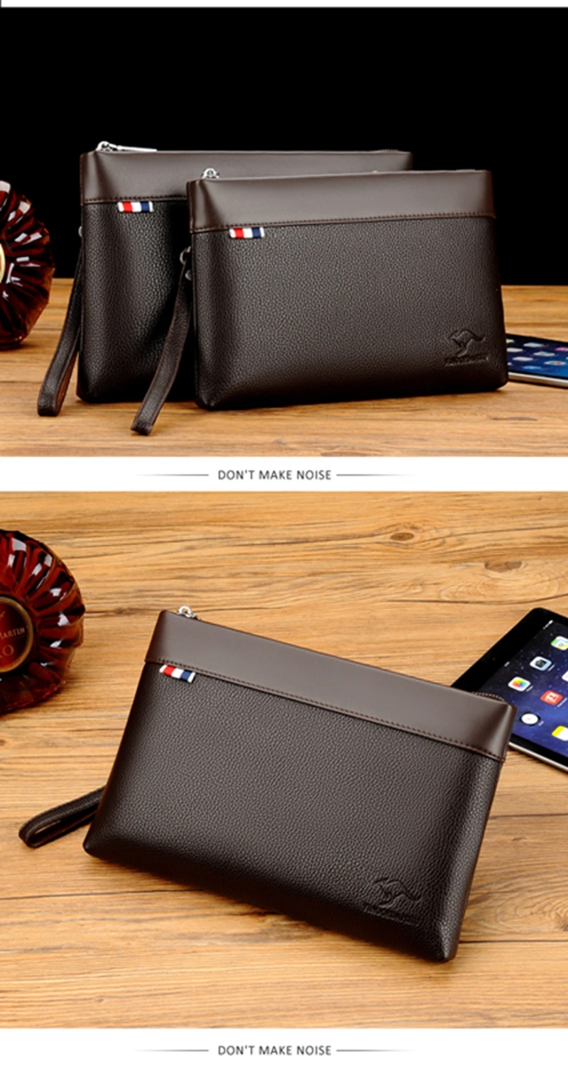 Woven Pu Leather Clutch For Men Handbags Business Fashion Men's Clutches Bag  Hand Bag High Capacity Wallet Purse Bag Male Pocket Bag - Temu Canada