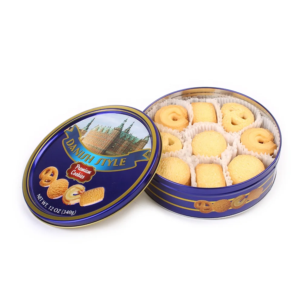 Печенье Bisca Butter cookies ваниль 454