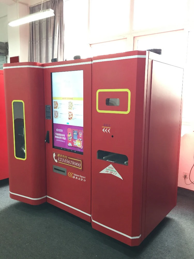 Dish Vending Machine Chicago Smart Anytime Oven Instant Pizza Machine