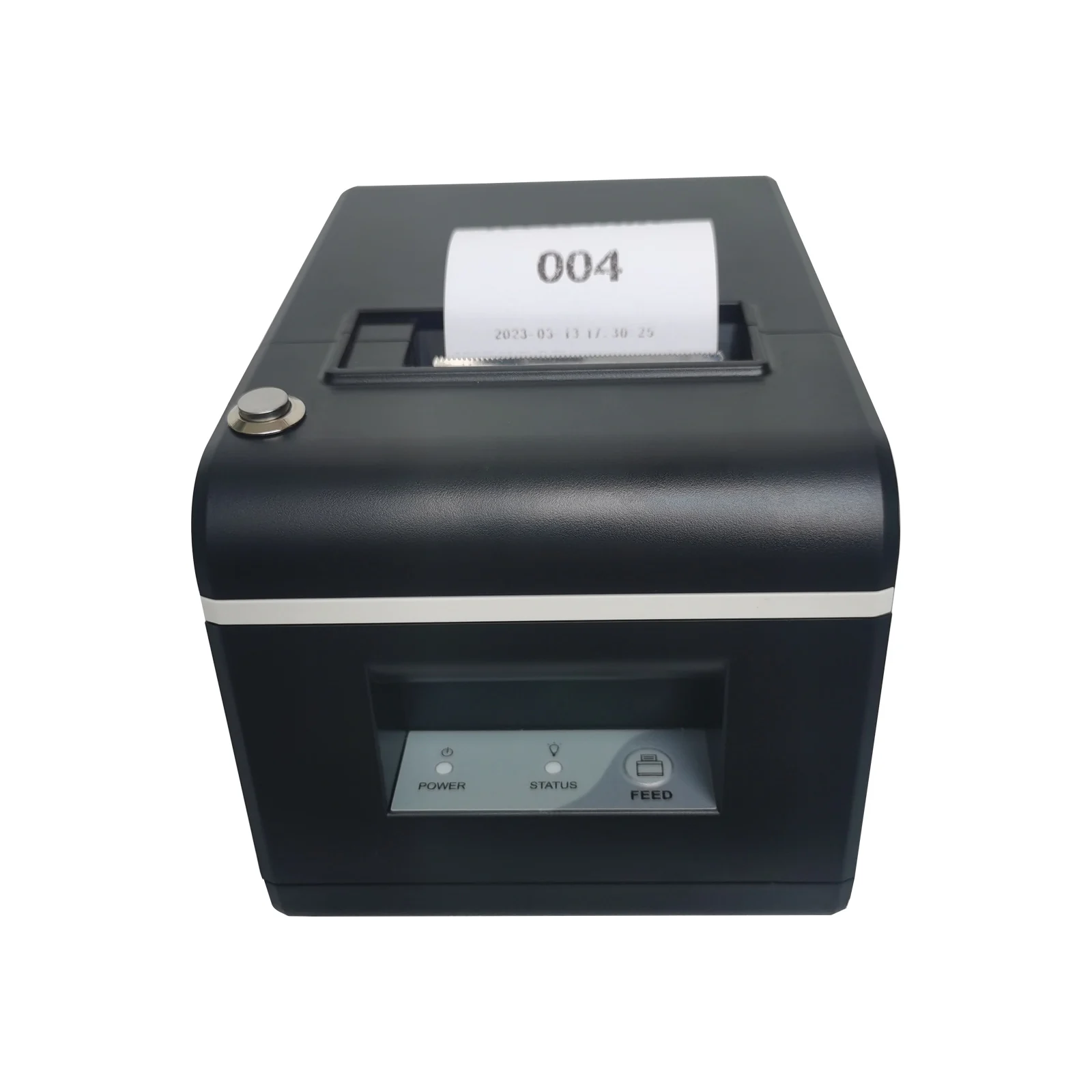 57mm Auto Cutter Thermal Receipt Printer Cash Drawer POS Ticket Label Paper Roll Printer Kitchen Restaurant Hotel Cafe Hospital