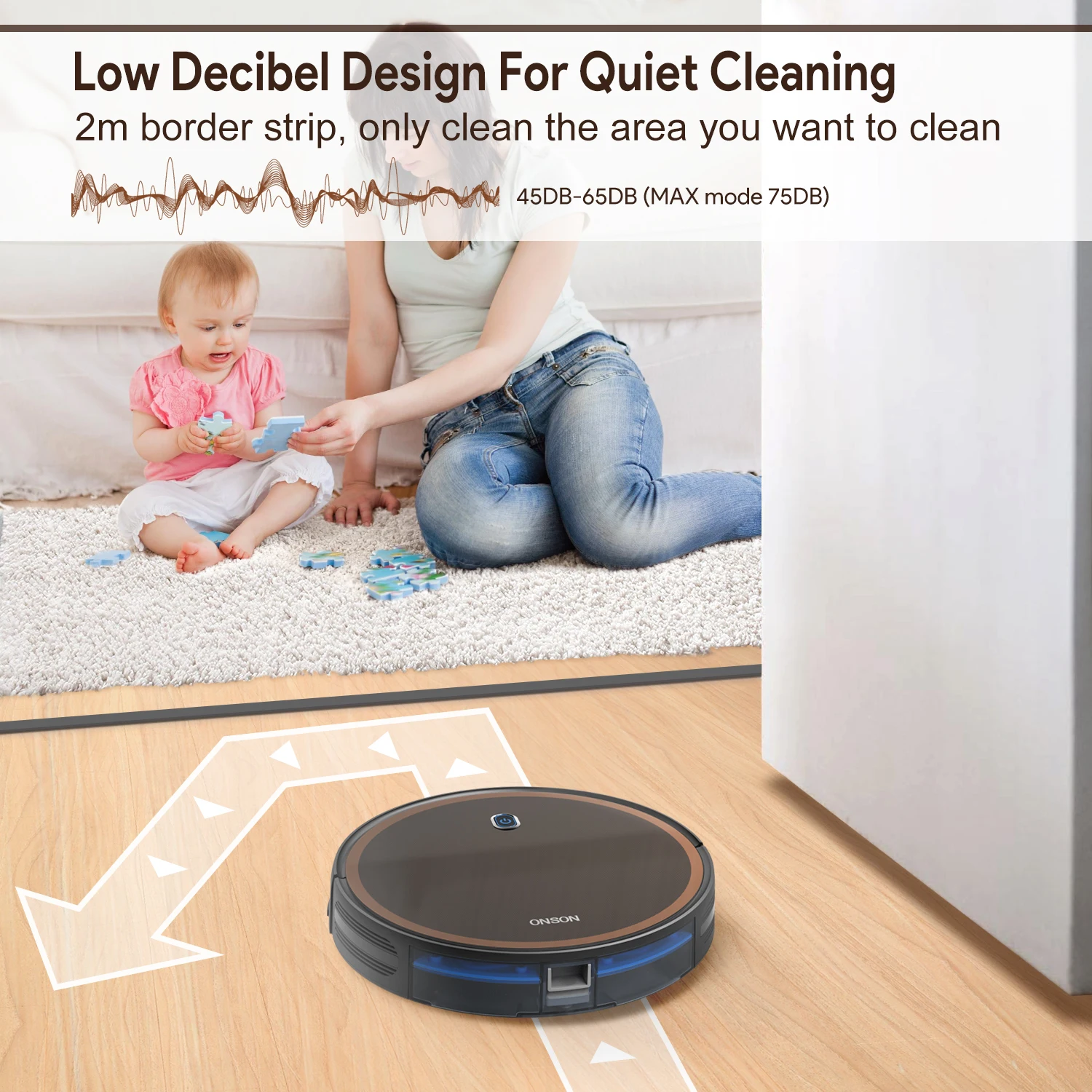 goovi f007c robot vacuum