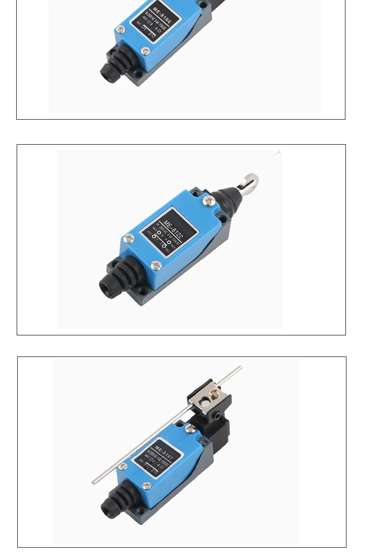 Durable Safe Mechanical Contact Limit Switch 5A Maximum Current IP65 Protection Level Stable Performance Convenient Operation manufacture