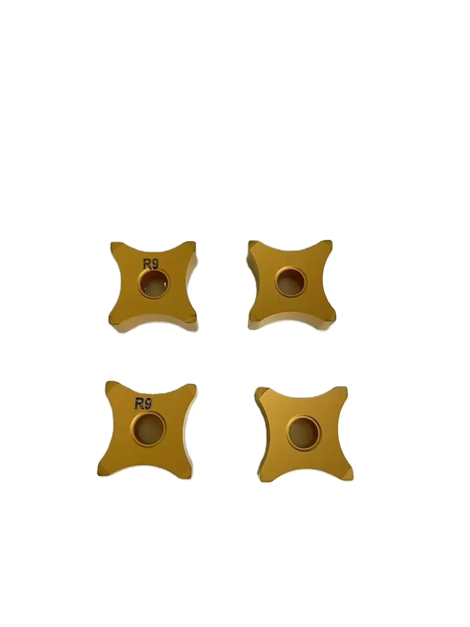 Carbide CNC Inserts Series Six Sided OD Scarfing Inserts for Pipe and Tubes