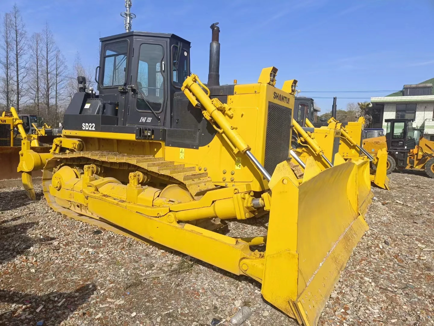 Secondhand Chinese Bulldozer Sd22 With Blade Used Bulldozer For Sale