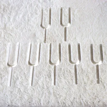 High Purity 10-20mm Coloured Crystal Tuning Fork Quartz Sound Therapy Instrument