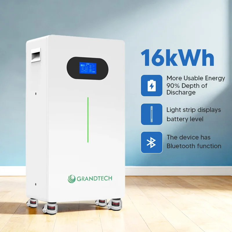 Snertiskjár LCD 15kwh 16kwh Veggföst Litíum-jónarafhlöðu 51,2V 300AH 314ah 400ah LiFePO4 Rafhlöðu Heimilis raforkugrunnsýslukerfi