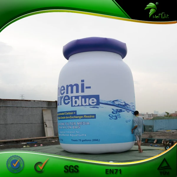 Custom PVC Inflatable Bottle Advertising Inflatables Can Giant Inflatable Milk Carton for Event Decoration