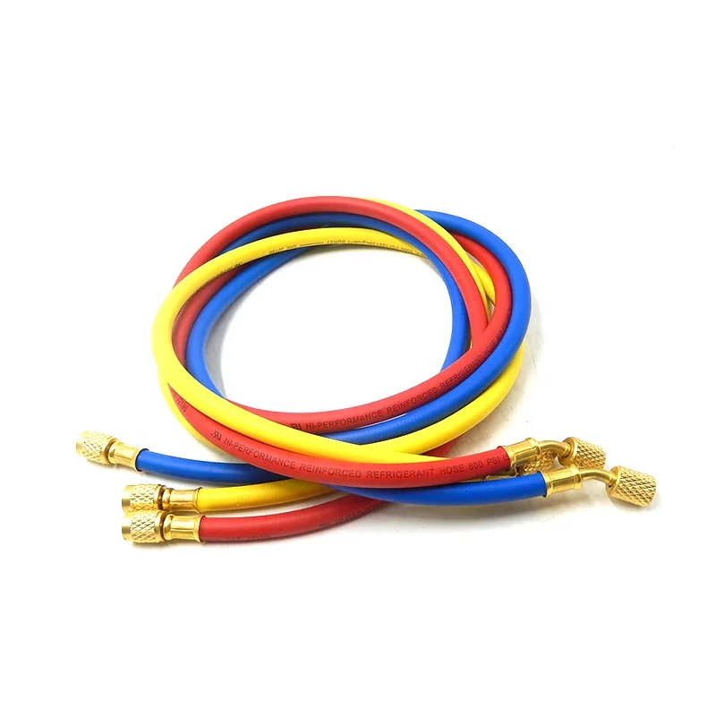 Quality Same CT High Pressure Flexible Refrigerant  Gas R1234yf Charging Hose with ul Approved