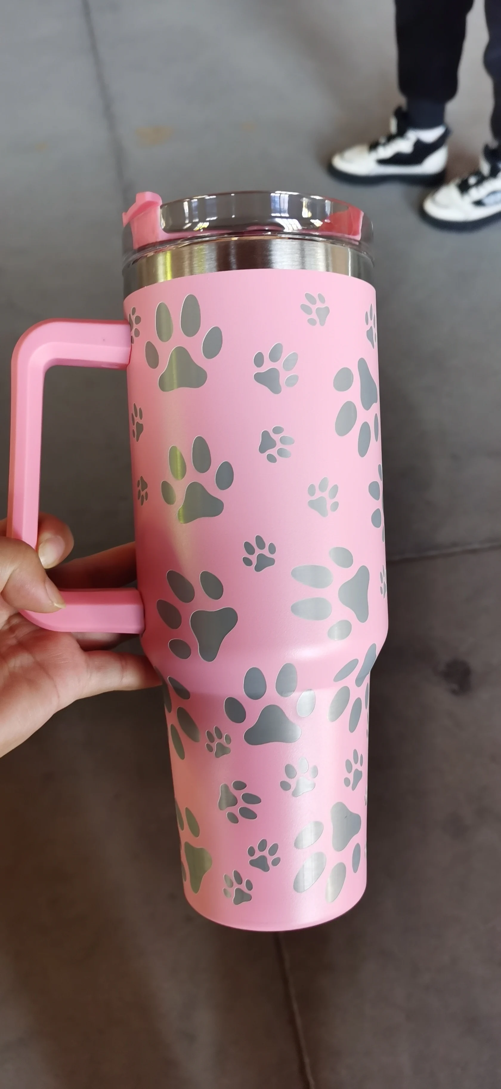 40 Oz Insulated Tumbler Stainless Steel Coffee Mug With Lid Spill Proof