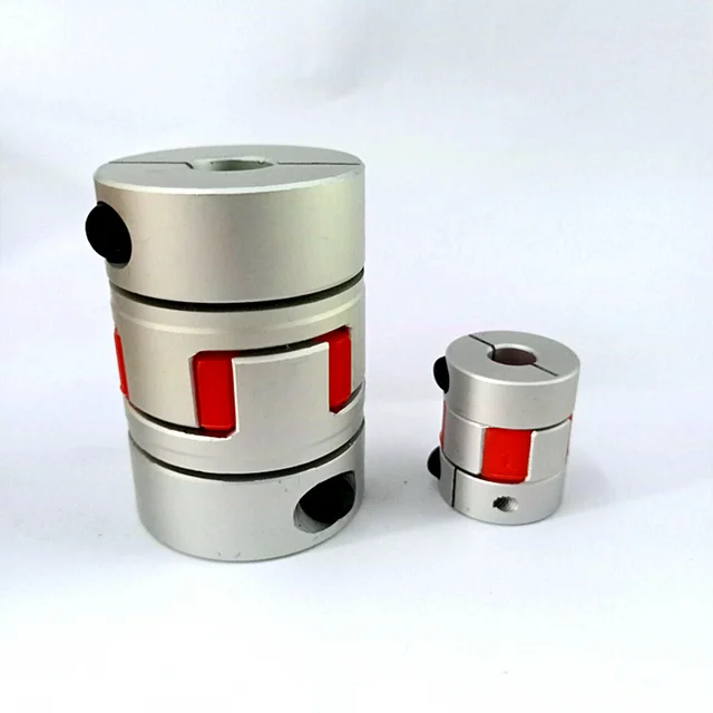 High-Torque Elastic Star Coupling Servo Motor Aluminum Alloy Plum Blossom Design Steel Flexible Screw Machine Tool Coupling