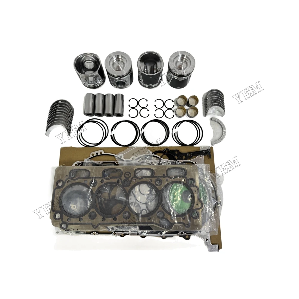 For Cat C4.4 Piston Kit Overhaul Kit With Bearings Set Machinery Engine Spare Parts