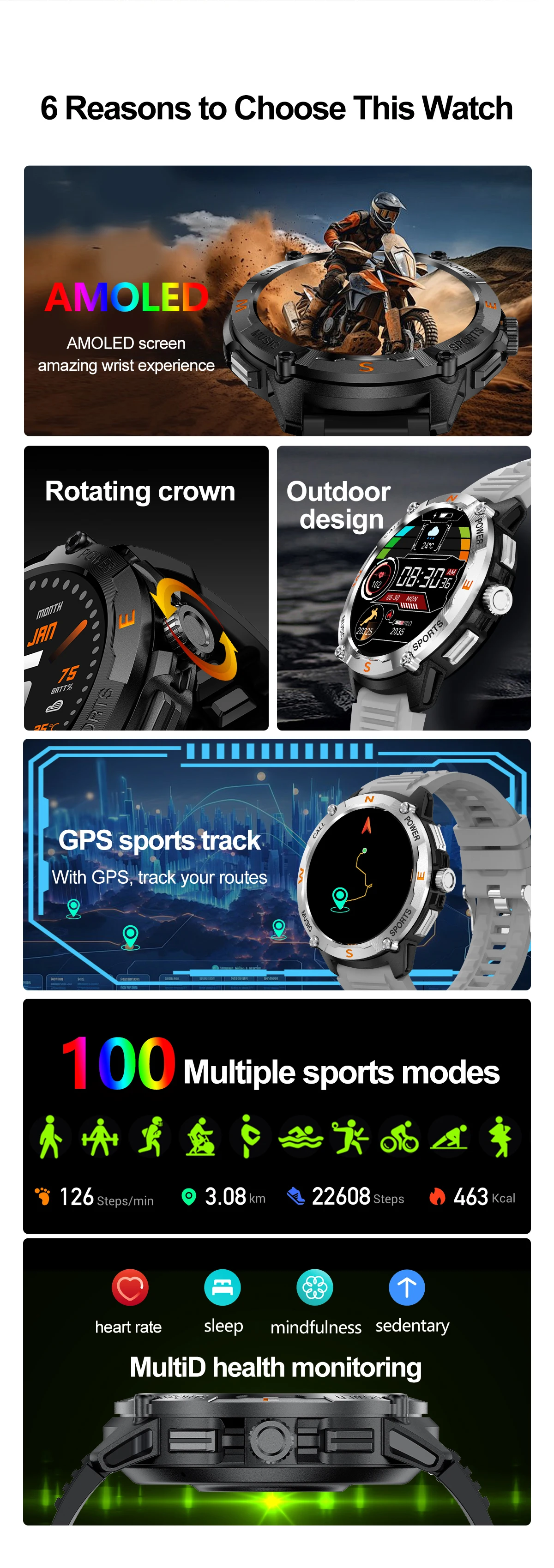 Chinese factory supplier supply  2025 Qw76 Gps Smartwatch Bt Call 1.43inch Amoled Screen Waterproof Outdoor Sport Heart Rate Gps Relojes Smart Watch For Men - Buy Smart Watch For Men relojes Inteligentes gps Smart Watch
