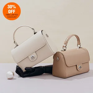Custom Wholesale 2026 New Fashion Trends Vintage Small Handbags High-end Genuine Leather Single Shoulder Bag for Women
