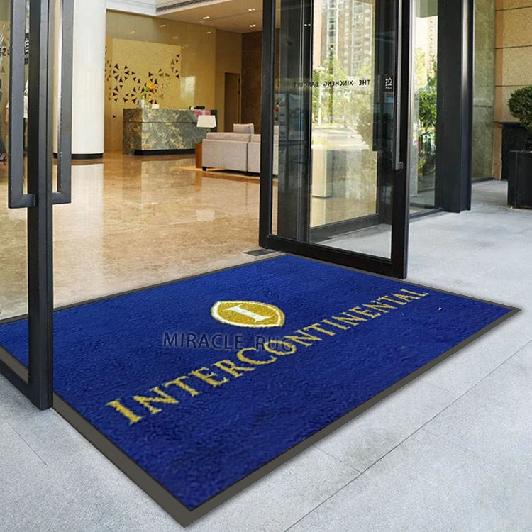 TANYOYO 3 'X 10' Tappetino per porta di grado commerciale Spazzola Step Entrance Mat Vinile Sostenuto Utility Zerbino Heavy Duty Pavimento Tappeti Commerciali Esterni Tappeto Interno Esterno Esterno