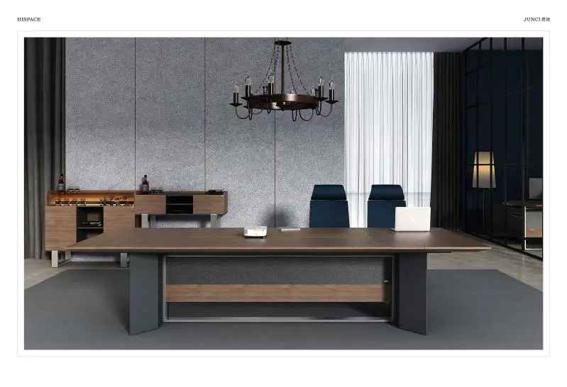 Sunshine Luxury L-Shaped Modern Wooden Office Desk CEO Executive Furniture