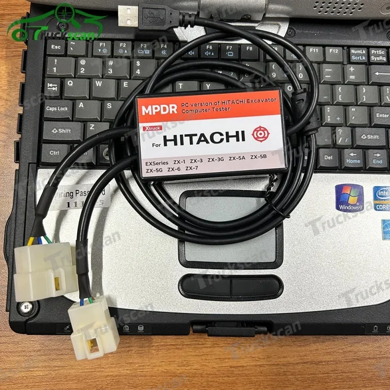 【Yuko Harada】確認用 Hitachi Excavator Fault Detector Software 3.9 - USB Interface