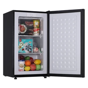 China Factory Direct Sale 80L Small Capacity Upright Electric High Quality BD-80U Single Door Manual Defrost Grade 1 Energy