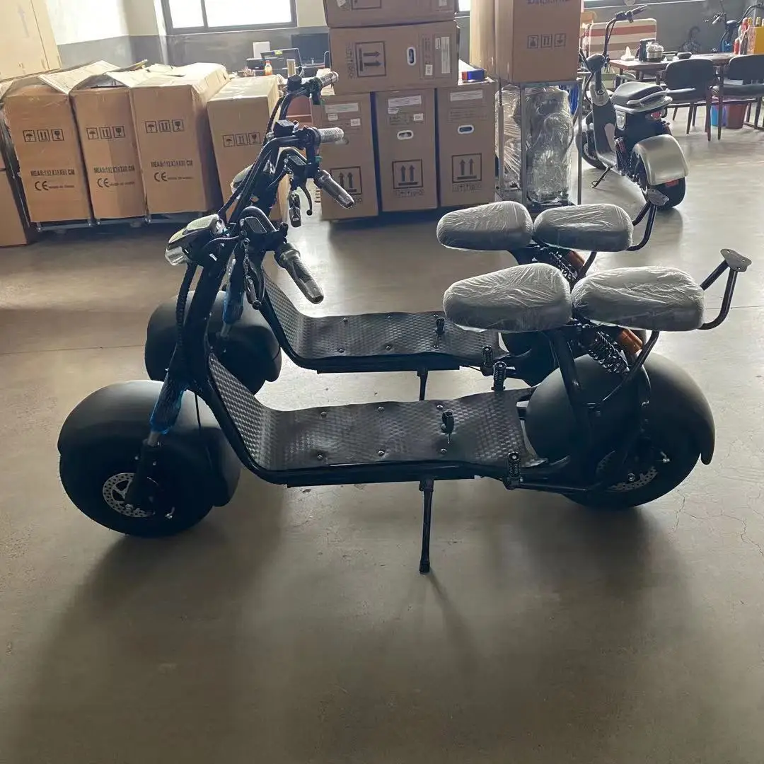 Direct Factory OEM Stock Electric Citycoco Scooter Motorcycle Elektro Roller Elektrische Chopper Moto Electrica Electric Scooter