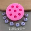 L-sized 8-hole blueberry mold