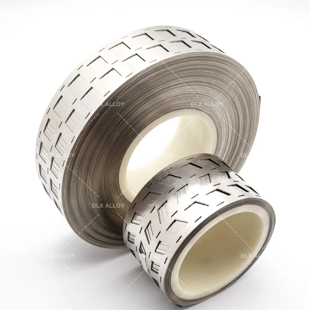 Zigzag Nickel Plated Steel Strip W Shape for 18650, 26650, 21700