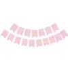 pink banner*1pcs