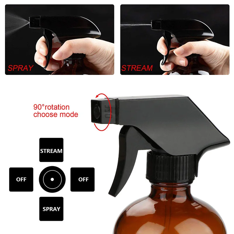 Бытовые моющие средства для мытья рук 28 мм садовый высокопрочный пластиковый Трещоточный спусковой распылитель