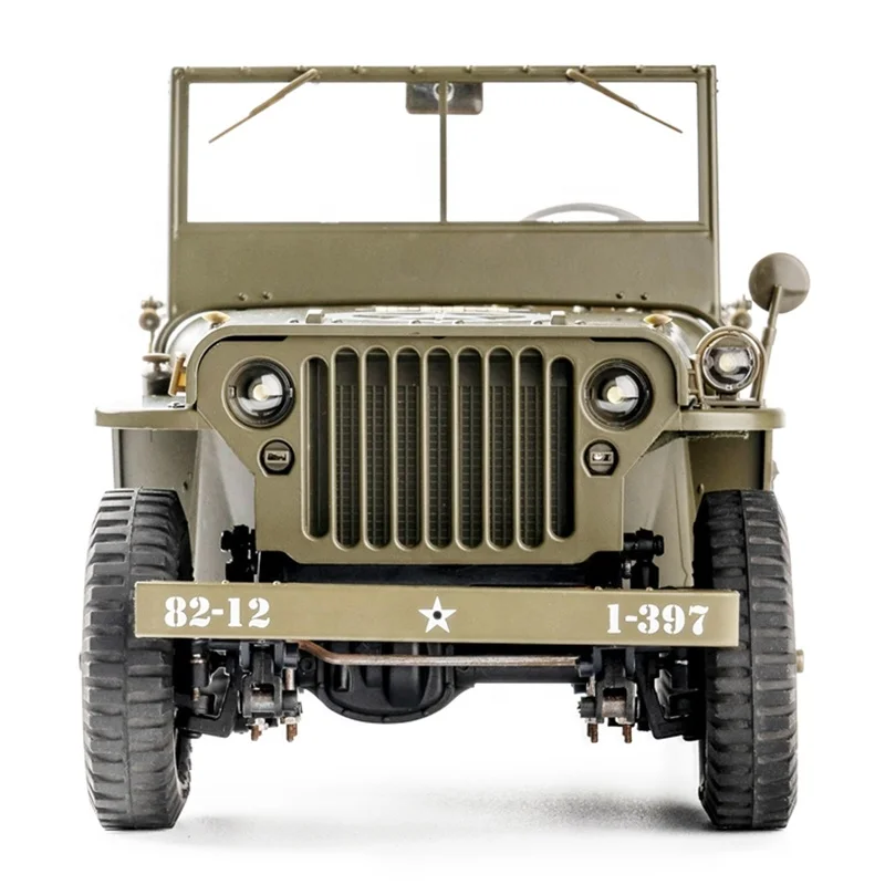 Rochobby FMS 1941 Willys MB Scaler 1:12 Jeeps RTR 2.4G Radio 4X4