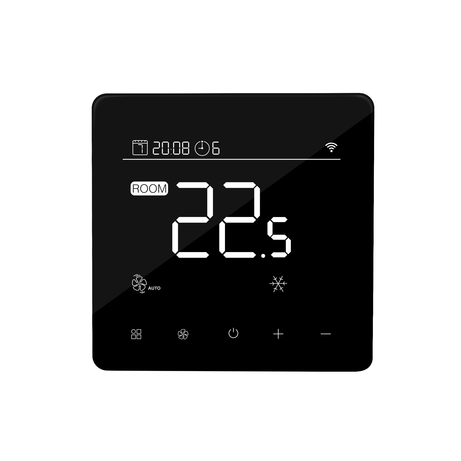 Program Touch AC EC Fan Coil KNX Bacnet Modbus Thermostat