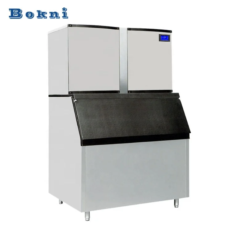 BOKNI Ice Cube Making Machine Ice Block Making Machine Countertop Ice Maker