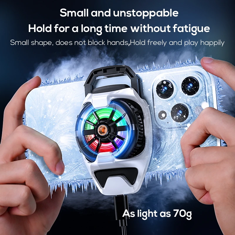 MEMO DL22 Refroidisseur de téléphone Ice Cooling Pad Gaming Cooler pour téléphone