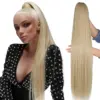 blond ponytail