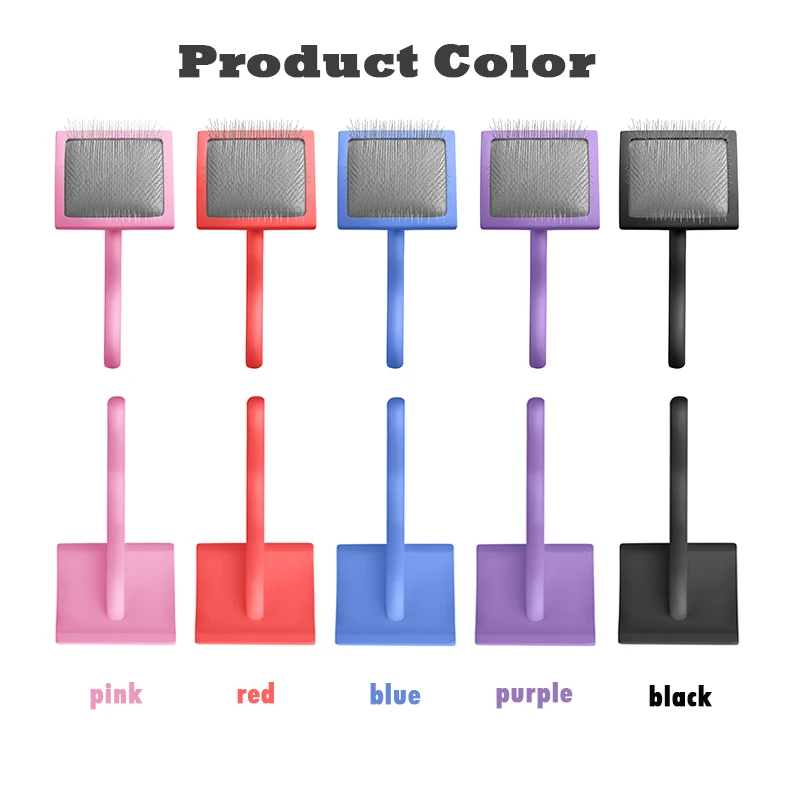 Odm/oem Wholesale Pet Wire Grooming Brush 1pc Moq Customized Logo Dog