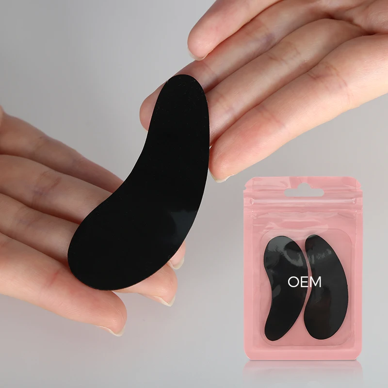 Custom Logo Reusable Silicone Eye Patches Moisturizing Collagen Transparent Under Eye Mask