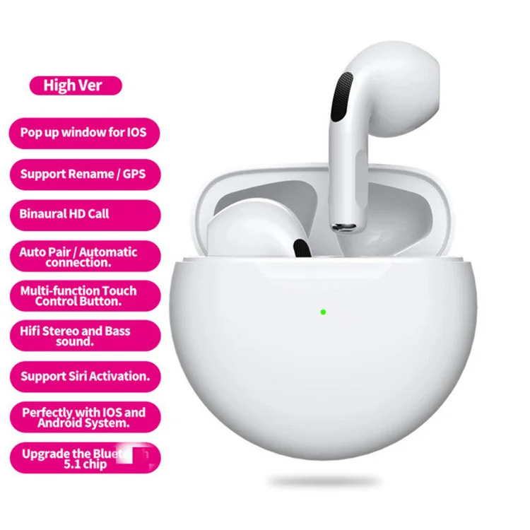 Гарнитура Handfree Rename GPS стерео Беспроводная гарнитура бинауральные HD-наушники и наушники TWS Mini i 63