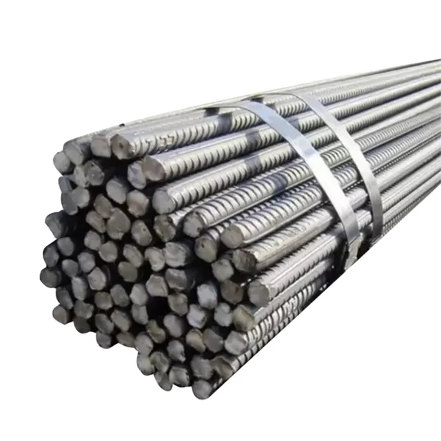 Hrb400 Construction Concrete 12Mm Hot Rolled Deformed Steel Bar Rebar Steel Iron Rod Steel Bar