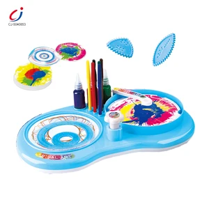 Chengji Kids Drawing Play Set Toys Spirograph Creative Handmade Graffiti Painting New Arrival Educational Hand Drawing Toy