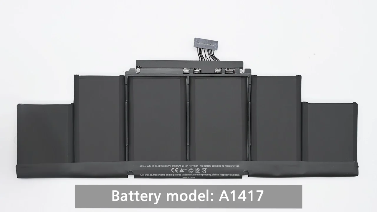 thumbnail image 2 of Grade A TopCase Trackpad/Battery Combo (A1494) For MacBook Pro 15" A1398 (Late 2013-2014) 2 of 6