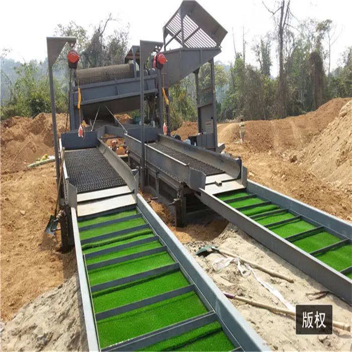 New Technology Gold Collection Machine/Mining Sluice Box/Pulsating Sluice