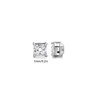 5mm steel color square 1 pair