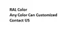 Colore RAL personalizzato