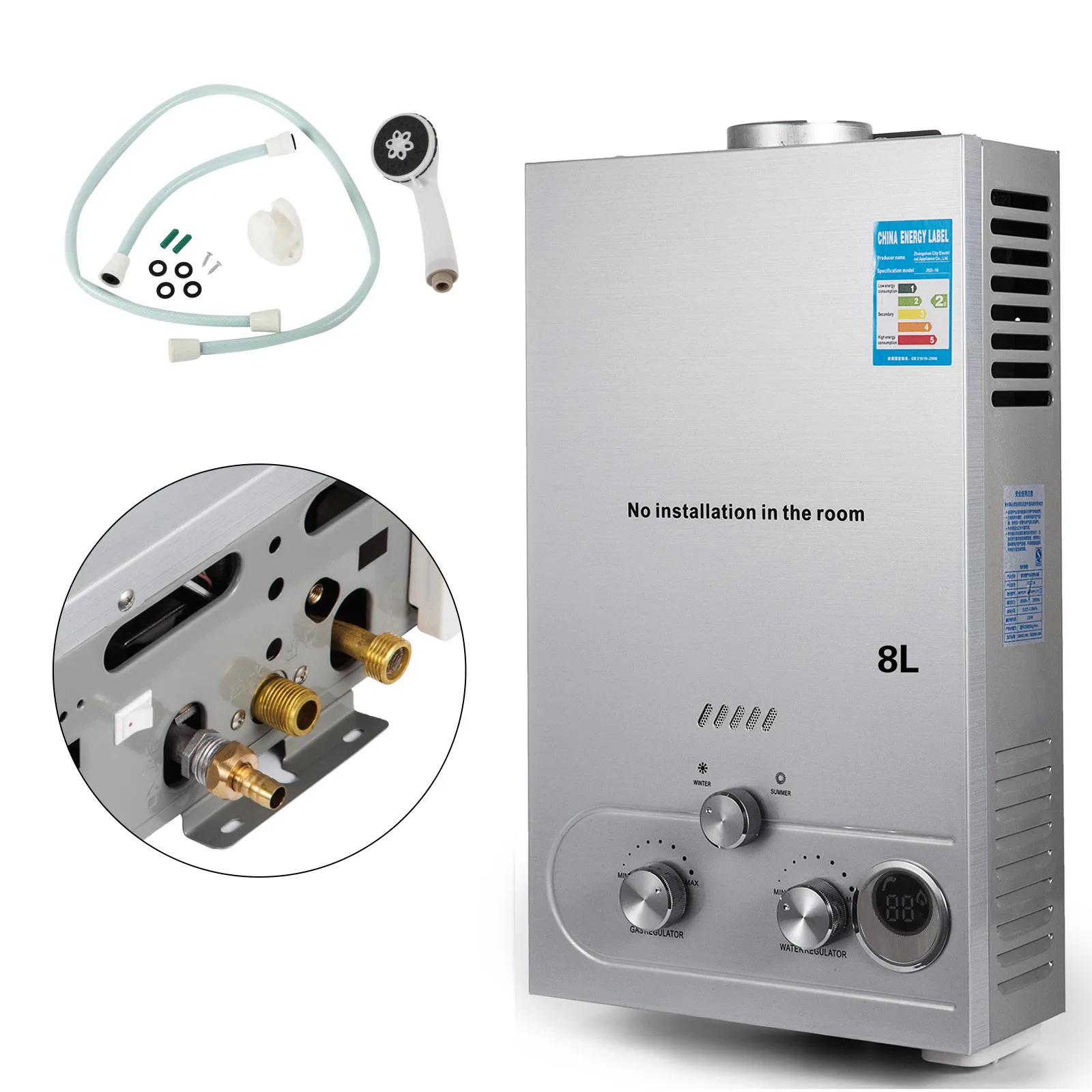 Water Heater, LPG, 1600, ce - detail 4